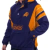 Shop Phoenix Suns Home Team Half-Zip Purple Hoodie Jacket