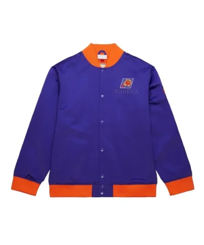 Phoenix Suns OG 3.0 Lightweight Full-Snap Satin Purple Jacket