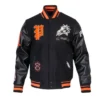 Phoenix Suns Prep Full-Zip WoolLeather Varsity Jacket