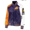 Phoenix Suns Reliever Purple Full-Snap Jacket