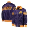 Shop The Captain II Phoenix Suns Purple Satin Jacket