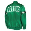 Shop Pick & Roll Boston Celtics Kelly Green Satin Jacket