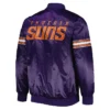 Phoenix Suns Pick & Roll Purple Satin Jacket