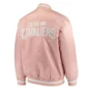 Cleveland Cavaliers Pink Satin Jacket