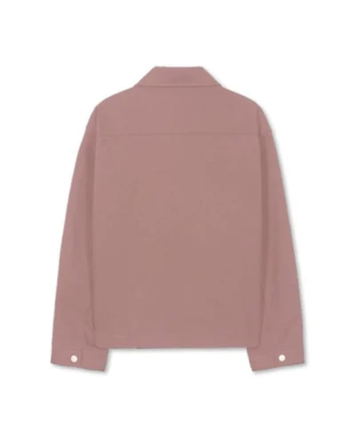 Womens Pink Cotton Jacket