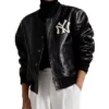 Polo Ralph Lauren Yankees Leather Jacket