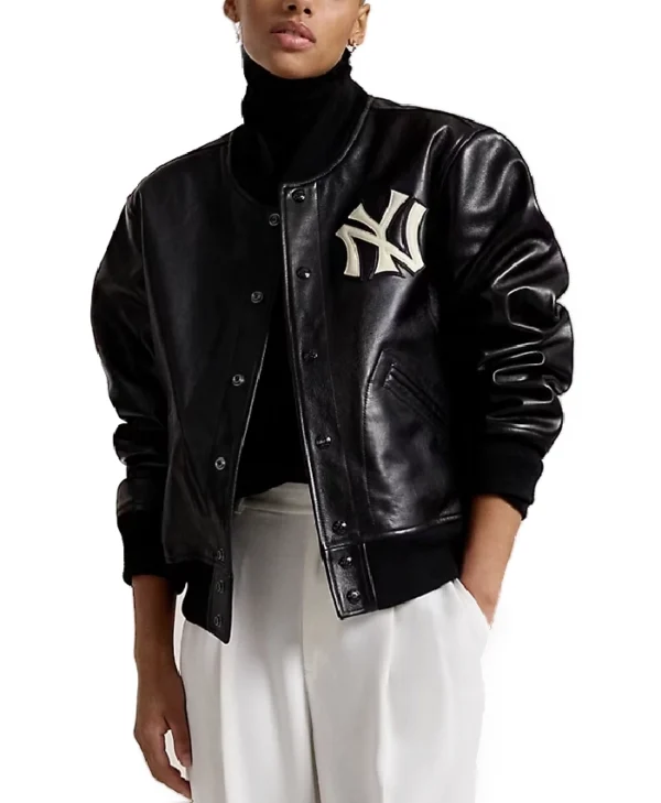 Polo Ralph Lauren Yankees Leather Jacket