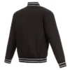 Portland Trail Blazers Black Poly Twill Jacket