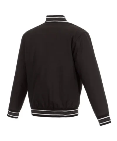 Portland Trail Blazers Black Poly Twill Jacket