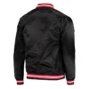 Black Portland Trail Blazers Throwback Wordmark Jacket