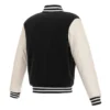 Portland Trail Blazers Black and White Varsity Jacket