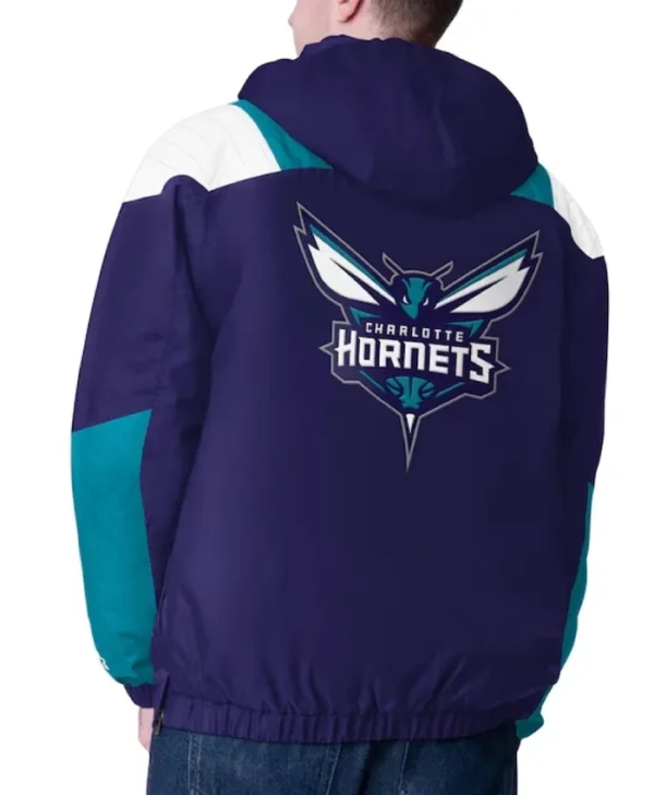 Charlotte Hornets Charger Half-Zip Pullover Jacket
