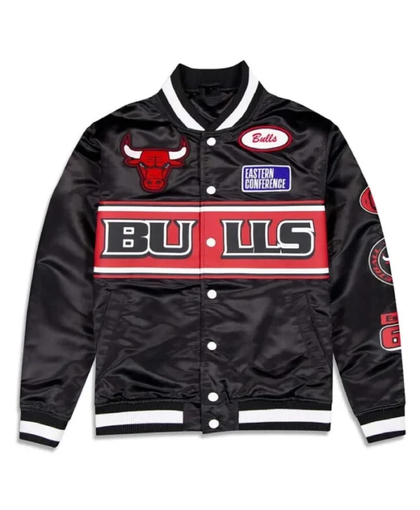 Buy Chicago Bulls 2024 Rally Drive Full-Snap Black Jacket