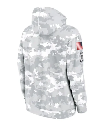 2024 Detroit Lions Arctic Camo Salute to Service Hoodie