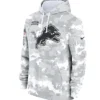 Recreation – Detroit Lions Nike Arctic Camo 2024 Salute to Service Club Pullover Hoodie
