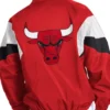 Chicago Bulls Yard Line Red Full-Zip Jacket
