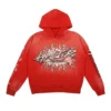 Hellstar Records Red Pullover Hoodie