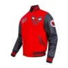 Chicago Bulls Diy Pick Stitch Varsity WoolLeather Jacket