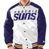 Shop Phoenix Suns Renegade Varsity Satin Jacket