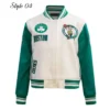Retro Classic Rib Boston Celtics Jacket
