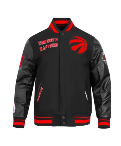 Retro Toronto Raptors Classic Rib Varsity Jacket
