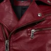 Richard Slim Fit Biker Jacket Mens