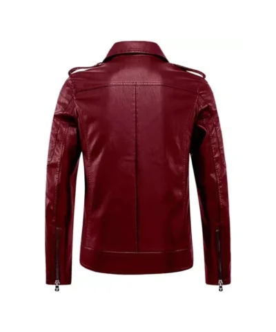 Mens Richard Slim Fit Biker Jacket