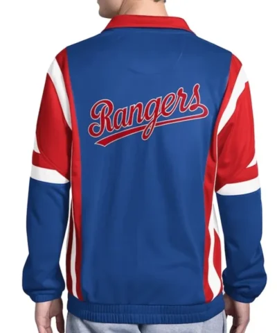 Contender Tricot Texas Rangers Track Jacket