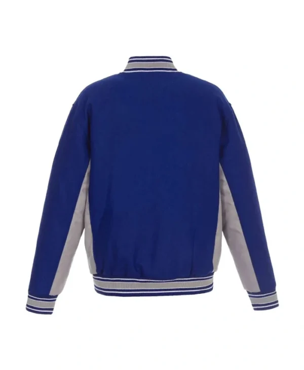 Accent Toronto Maple Leafs RoyalGray Varsity Wool Jacket