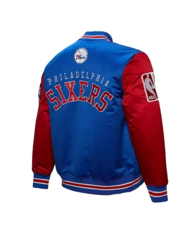 Primetime Philadelphia 76ers Royal and Red Jacket