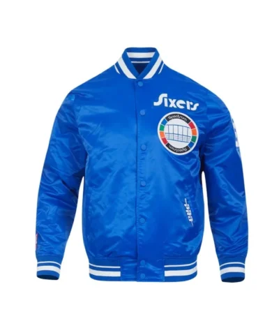 202425 Philadelphia 76ers City Edition Chenille Jacket