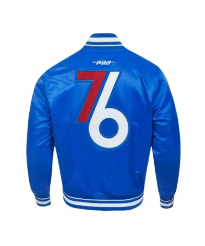 202425 Philadelphia 76ers City Edition White Jacket