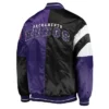 Sacramento Kings 75th Anniversary Leader BlackPurple Jacket