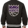 Sacramento Kings Black All Wool Jacket