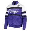 Sacramento Kings Hardwood Classics Script Full-Snap Jacket