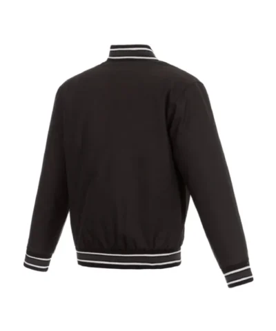 Sacramento Kings Black Poly Twill Jacket