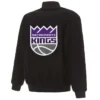 Sacramento Kings Black Varsity Wool Jacket