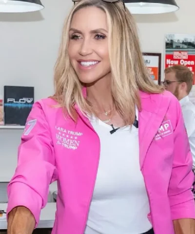 Sage Steele Women for Trump Pink Jacket