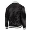 San Antonio Spurs Lightweight Black Satin Jacket