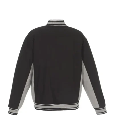 BlackGray San Antonio Spurs Varsity Jacket