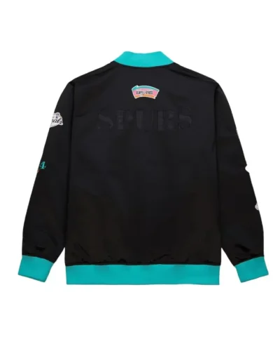 San Antonio Spurs OG 3.0 Lightweight Black Satin Jacket