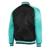 BlackTeal San Antonio Spurs Reload 3.0 Satin Jacket