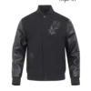 San Antonio Spurs Triple Full-Zip WoolLeather Varsity Jacket