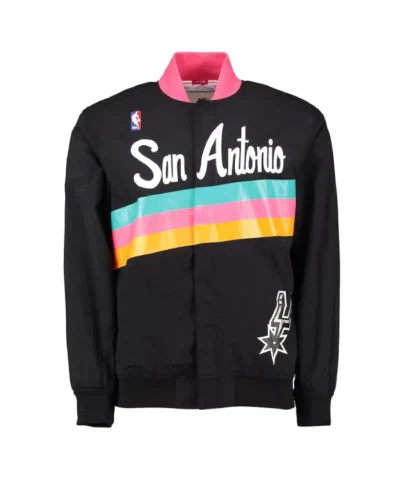NBA San Antonio Spurs Full-Snap Warm Up Jacket