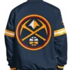 Denver Nuggets Scout Varsity Satin Jacket