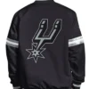 San Antonio Spurs Scout Varsity Satin Jacket