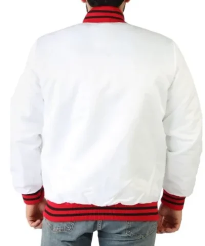 6X NBA Finals Champions Chicago Bulls Full-Snap Satin Jacket