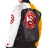 Atlanta Hawks Tricolor Satin Jacket