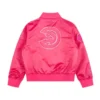 Shop Pink Atlanta Hawks Triple Full-Snap Satin Jacket