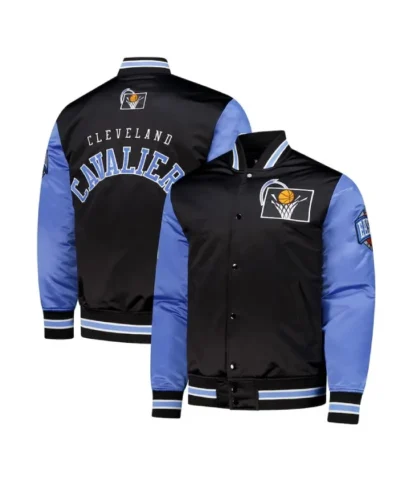 Primetime Cleveland Cavaliers Black and Blue Jacket
